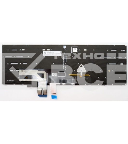 Клавиатура для ноутбука Lenovo ThinkPad P16 Gen 1/2 серая с подсветкой