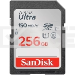 Флеш карта SD 256GB SanDisk SDXC Class 10 UHS-I Ultra 120MB/s, фото2