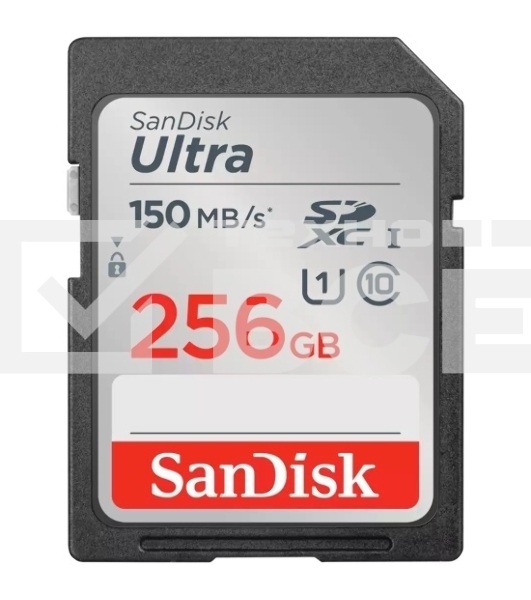 Флеш карта SD 256GB SanDisk SDXC Class 10 UHS-I Ultra 120MB/s