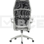 Кресло компьютерное Cactus CS-GMC505-BKGY черный, сиденье серый, сетка/ткань, крестов. пластик, пластик серый, фото13