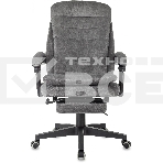 Кресло руководителя Бюрократ T-9950MSG-F Fabric серый Light-19, крестов. пластик, подст. для ног, фото25