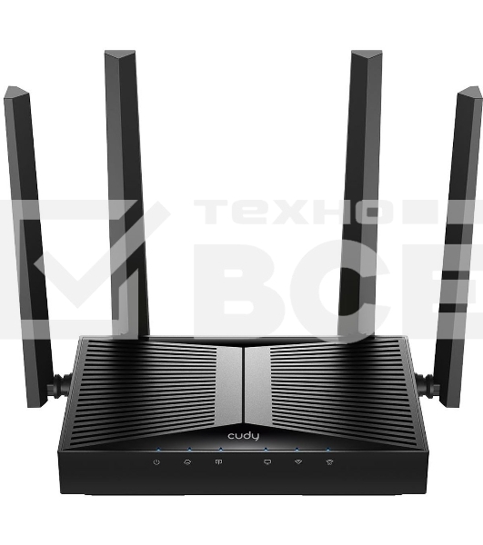 Маршрутизатор Cudy BE3600 Gigabit Dual Band Wi-Fi 7 Mesh Router, Chipset Broadcom, 802.11be/ax/ac/a/b/g/n, 2882Mbps at 5GHz + 688Mbps at 2.4GHz, 5 x 10/100/1000Mbps Ports, 4 x 5dBi fixed antennas, WiFi router/AP/ Repeater/WISP Mode, PPTP/L2TP/OpenVPN/Wire