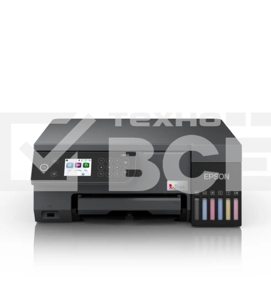 МФУ струйное Epson EcoTank L8100 (C11CK94***), A4, цветной, печ. до 8 стр/мин., 5760 x 1440 dpi (печ.), 1200x4800dpi (скан.), USB, Wi-Fi