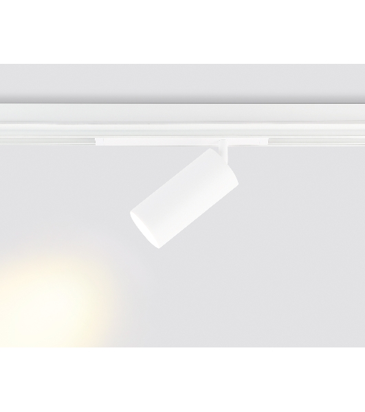 Управляемый светодиодный светильник для шинопровода Magnetic Ambrella light GL1231 WH белый IP20 24W 3000K-6400K 220V 36° D65*140 (Без ПДУ)