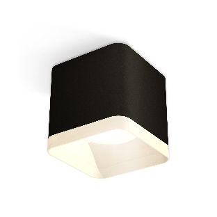 Светильник Ambrella Light XS7806040 SBK/FR черный песок/белый матовый MR16 GU5.3 (C7806, N7755)