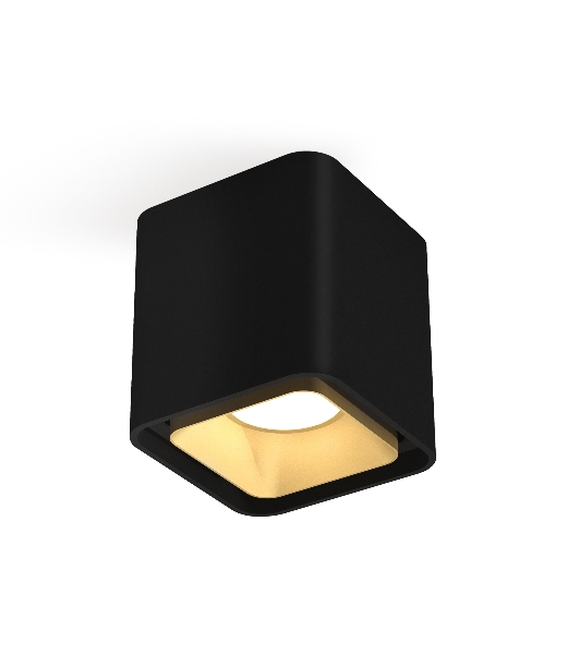 Светильник Ambrella Light XS7841004 SBK/SGD черный песок/золото песок MR16 GU5.3 (C7841, N7704)