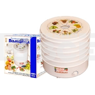 Сушилка для овощей ПОМОЩНИЦА СШ-008 5 реш. (цвет. уп.) Электросушилка СШ-008 
