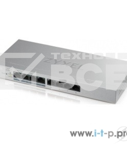 Коммутатор ZYXEL GS1200-8HP V2 8 Port Gigabit PoE+ webmanaged Switch, 4x PoE, 60 Watt