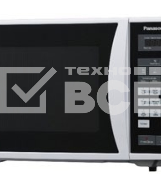 Микроволновая печь Panasonic NN-ST342WZPE белый, 25 л, 800 Вт, переключатели - сенсор
