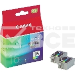 Картридж струйный BCI-16C (9818A002) для Canon SELPHY DS700/810, Цветной, 75стр., фото3