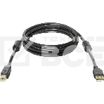 Кабель Defender USB04-10 PROКабель USB 2.0 для соед. 3.0м AM/BM, зол.конт, 2фер.фил., фото4