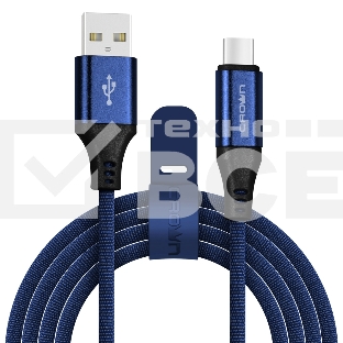 Кабель Crown USB - USB Type-C CMCU-3103C blue