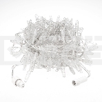 Гирлянда «Кластер» 10 м, 400 LED, прозрачный ПВХ, IP65, соединяемая, цвет свечения теплый белый NEON-NIGHT, фото2