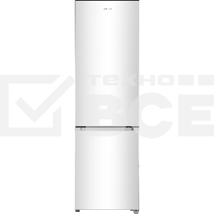 Холодильник Gorenje RK4181PW4 белый двухкамерный 198/66л морозилка снизу, капельная система