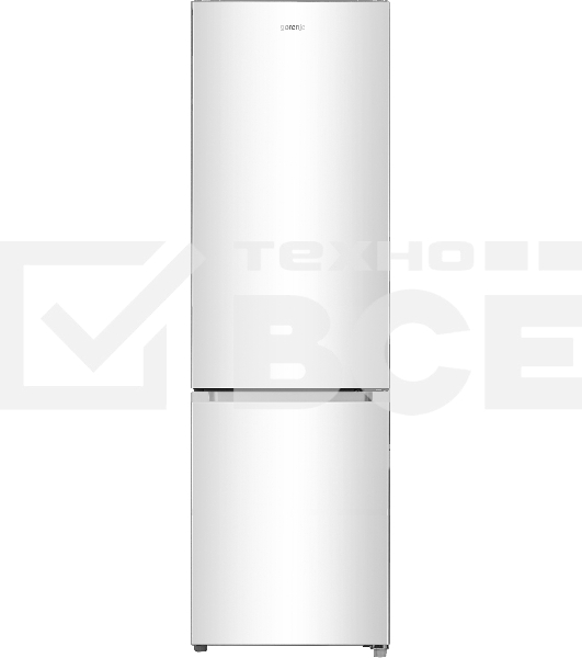 Холодильник Gorenje RK4181PW4 белый двухкамерный 198/66л морозилка снизу, капельная система
