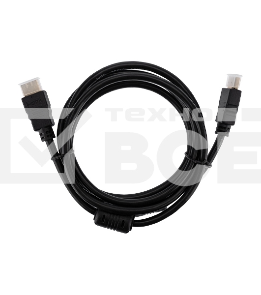 Кабель Proconnect (17-6203-6) Шнур  HDMI - HDMI  gold  1.5М  с фильтрами  (PE bag)