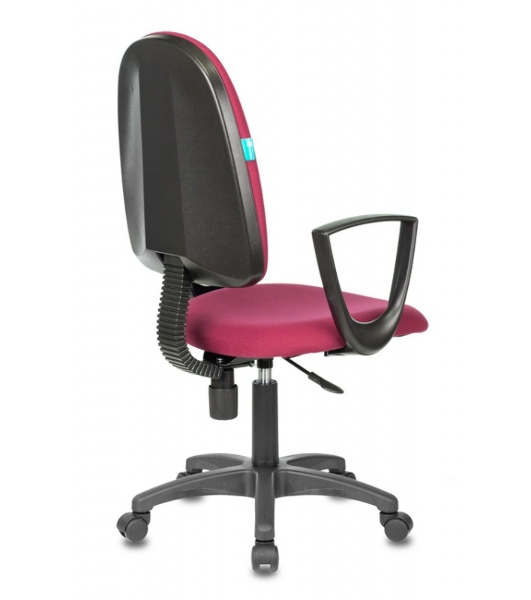 Кресло компьютерное Бюрократ CH-1300N/3C18 бордовый Престиж+ 3C18