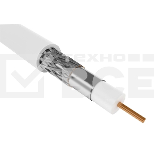 Кабель коаксиальный ITK CC1-R6F1-111-300-G RG-6 F/UTP общий экран 75Om PVC внутренний 300м белый