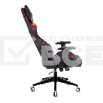 Кресло игровое Бюрократ VIKING 4 AERO RED две подушки черный/красный искусст.кожа/ткань, фото17