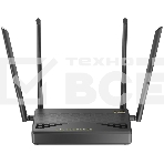 Роутер беспроводной D-Link DIR-825 (DIR-825/GFRU/R3A) AC1200 10/100/1000BASE-TX/4G черный, фото 1