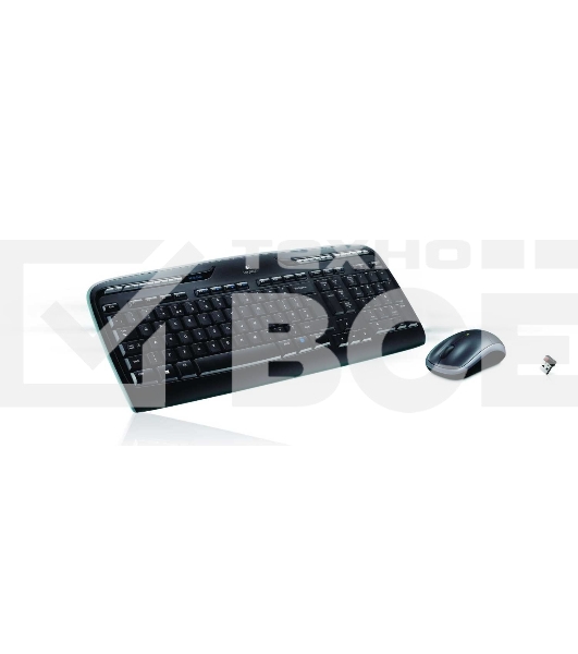 Клавиатура + мышь Logitech MK330 клав:черный мышь:черный USB беспроводная Multimedia
