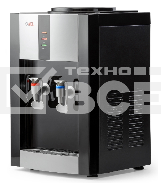 Кулер AEL TD-AEL-47 настольный электронный черный/серебристый