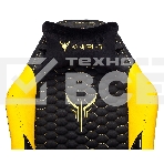 Кресло игровое Knight Neon черный/желтый соты эко.кожа с подголов. крестовина металл, фото5