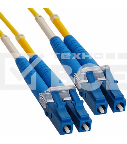 Патч-корд оптический соединительный (SM), 9/125 (OS2), LC/UPC-LC/UPC, (Duplex), LSZH, 2м