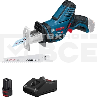 Аккумуляторная сабельная пила BOSCH GSA 12V-14 с 1 бат. и ЗУ 0615990M3Z