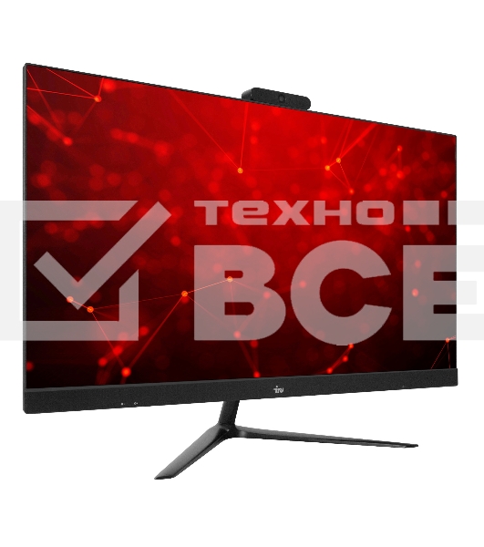 Моноблок IRU Агат 315 23.8' Full HD i5 10400 (2.9) 8Gb SSD512Gb UHDG 630 Free DOS GbitEth WiFi BT 120W клавиатура мышь Cam черный 1920x1080 (RUS)