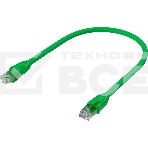 Патч-корд GCR прямой 1.5m UTP кат.6, зеленый, 24 AWG, ethernet high speed, RJ45, T568B, GCR-52386, фото2