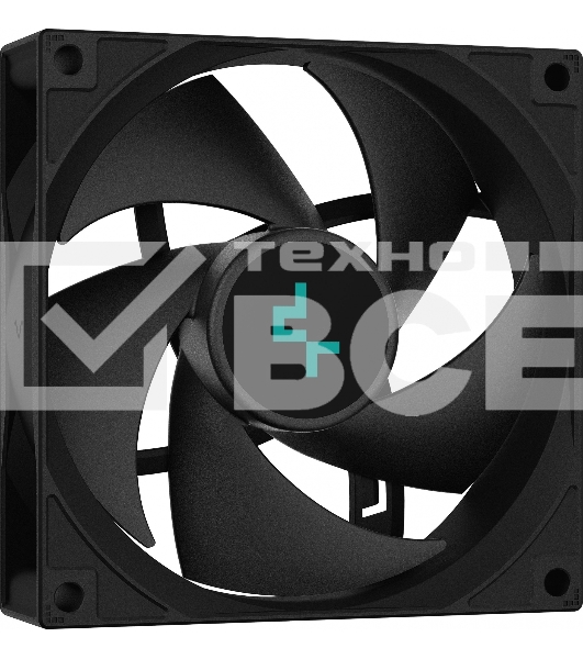 Кулер для процессора DEEPCOOL AG200 черный, 92 мм, алюминий/медь, 3050 об/мин, 30.5 дБ, 4 pin, 100 Вт, 133 мм