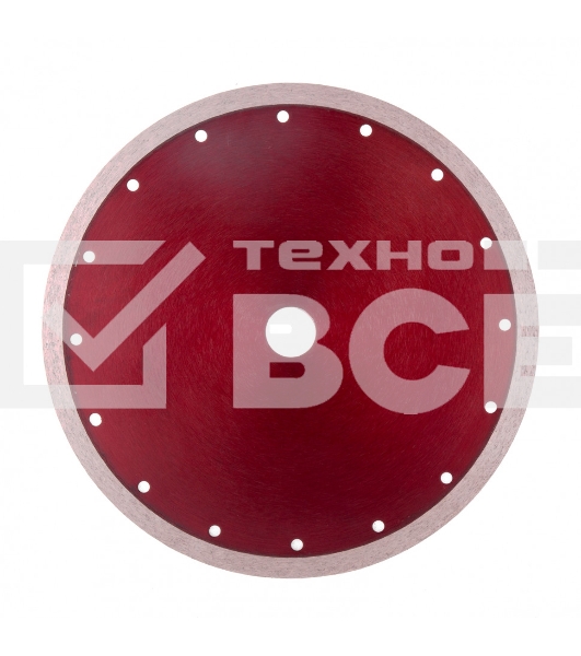 Диск алмазный сплошной, тонкий, 250 х 25,4 мм, мокрое резание Matrix