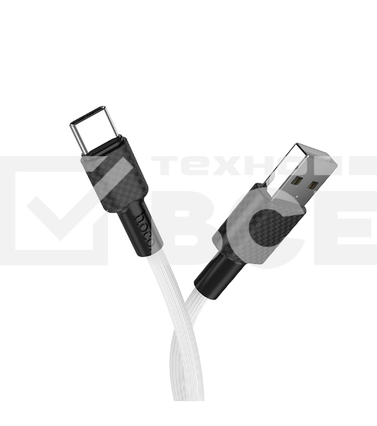 Кабель USB HOCO X29 Superior, USB - Type-C, 2.0А, 1м, белый