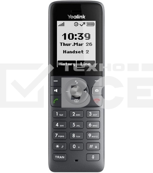 Телефон DECT-трубка Yealink W71H, экран 1.8