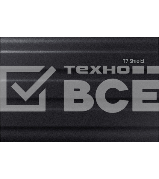 Твердотельный диск Samsung T7 Shield External 4Tb BLACK USB 3.2 (MU-PE4T0S/WW)