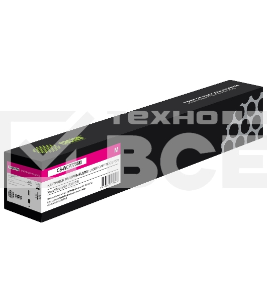 Картридж лазерный Cactus CS-WCP7755M 006R1405 пурпурный (34000стр.) для Xerox WC7755/7765/77752