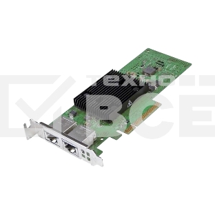 Адаптер для серверов 10Gb Dell Broadcom 57416 Dual Port 10Gb Base-T PCIe Adapter Full Height, 14G