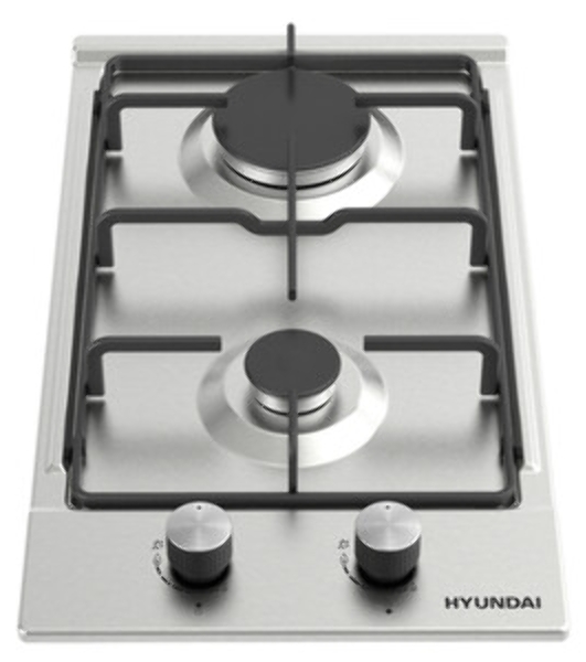 Газовая варочная панель Hyundai HHG 3230 BK черный