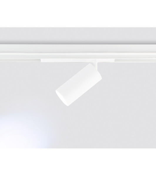 Управляемый светодиодный светильник для шинопровода Magnetic Ambrella light GL1231 WH белый IP20 24W 3000K-6400K 220V 36° D65*140 (Без ПДУ)