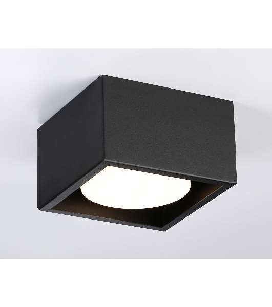 Светильник накладной TN70827 BK черный GX53 max 12W 100*100*60