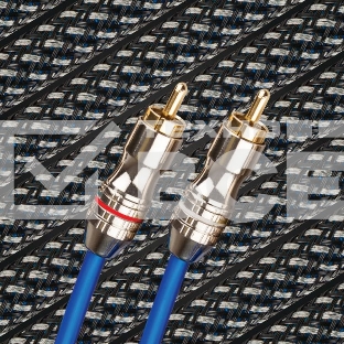 Акустический кабель Kicx RCA SCM25 5м 2-х канальный