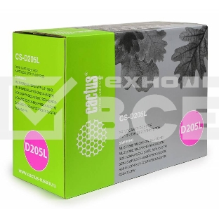 Картридж лазерный Cactus CS-D205L черный (5000 стр.) для Samsung ML-3310/3710/SCX-5637/4833