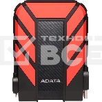 Внешний жесткий диск 2Tb Adata HD710P AHD710P-2TU31-CRD черный/красный (2.5