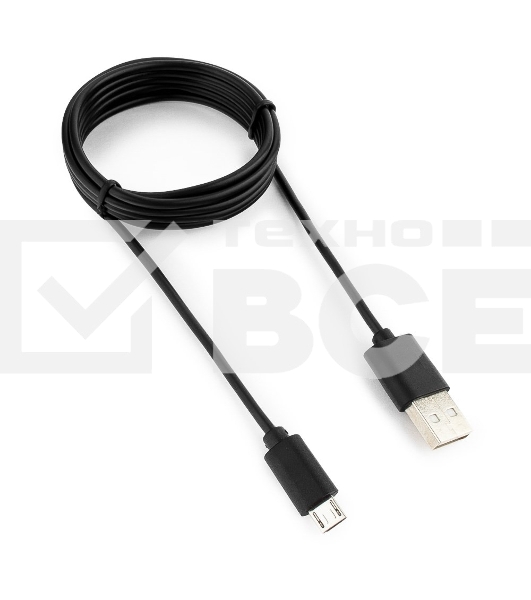 Кабель USB 2.0 Pro Cablexpert CC-mUSB2-AMBM-6, AM/microBM 5P, 1.8м, экран, черный, пакет