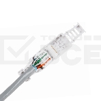 Штекер RJ-45 (8P8C) LK-8P8C быстрозажимной ручной кат. 5e и 6, фото5