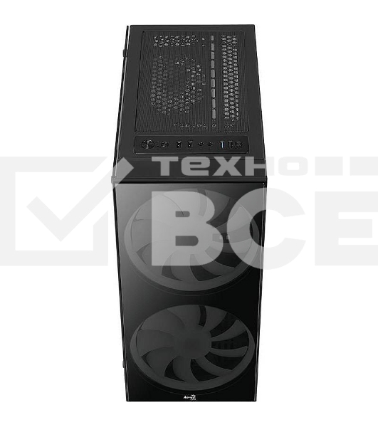 Компьютерный корпус Aerocool / Formula Python (3xUSB, 2xAudio, 0.5 мм,2x200 мм FAN, прозрачная стенка-закаленное стекло, ATX, без БП)