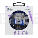 Кабель Crown USB - USB Type-C CMCU-3103C blue, фото3