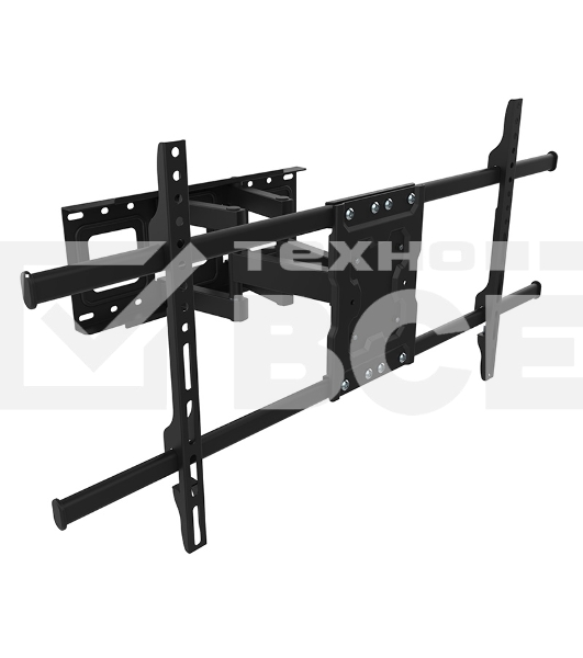 Кронштейн для телевизора Rexant 37'-85' дюймов, наклонно-поворотный, двойное колено серия HOME