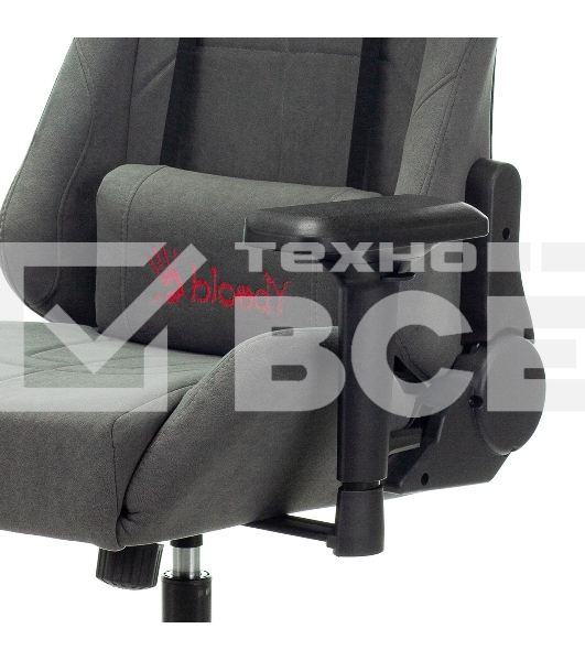 Кресло игровое A4Tech Bloody GC-700, серый, крестовина пластик